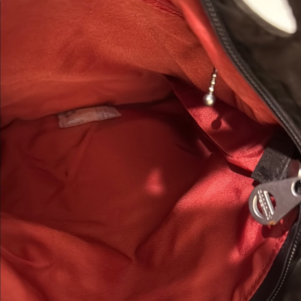 Baggallini Dark Brown Patterned Shoulder Bag - image 4